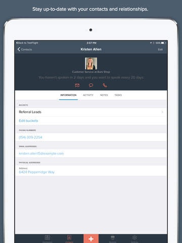 Contactually iOS V3.0 gallery image