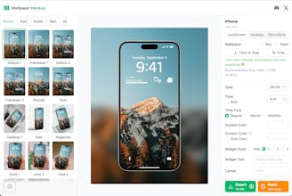 Wallpaper Mockup Generator gallery image