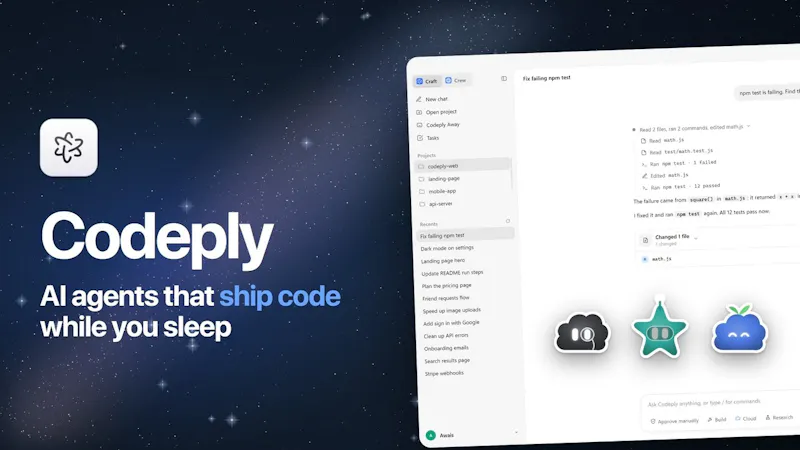 Codeply screenshot 1 (video preview)