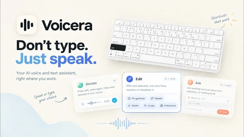 Voicera screenshot 1 (video preview)