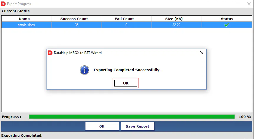 DataHelp MBOX to PST Converter Software gallery image