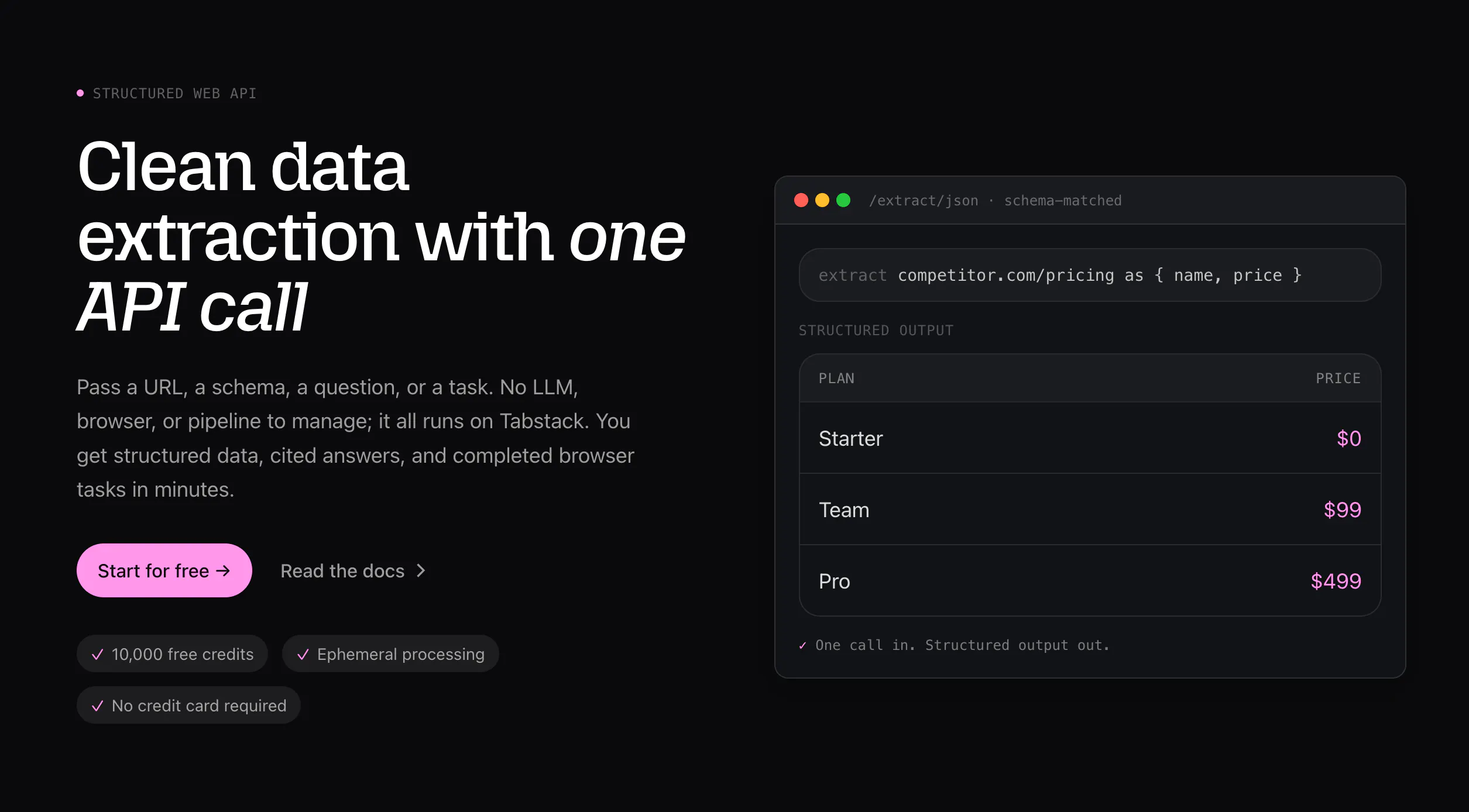 Tabstack Web Research screenshot 2 of 2