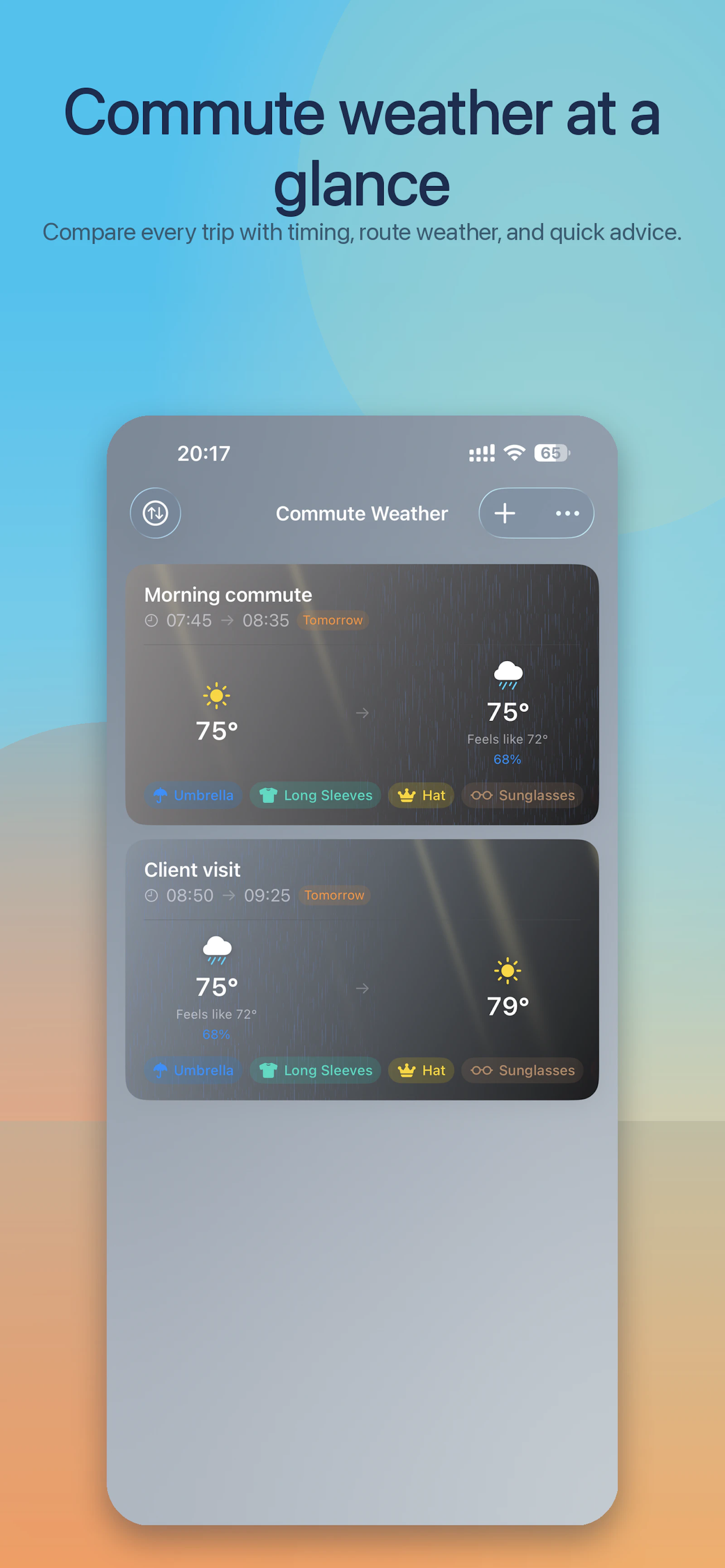 Commute Weather screenshot 1
