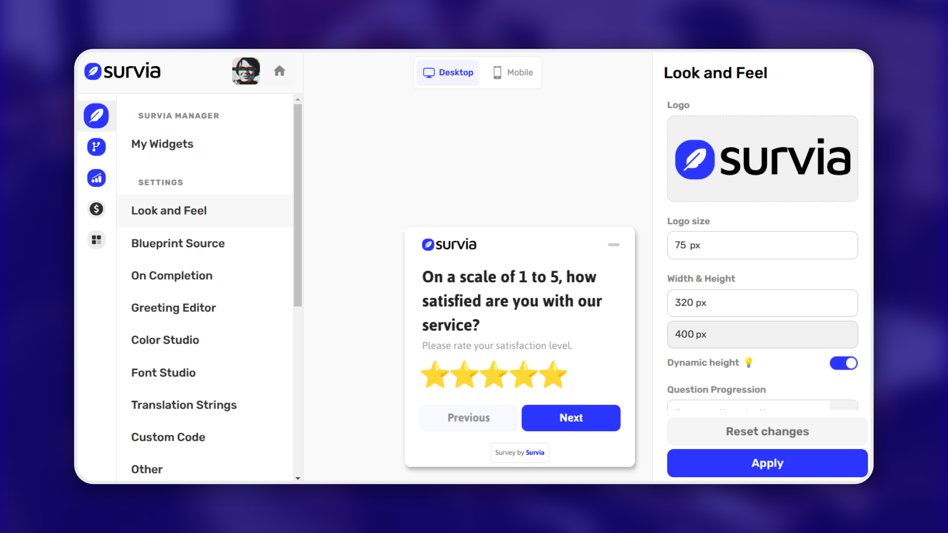 Survia gallery image