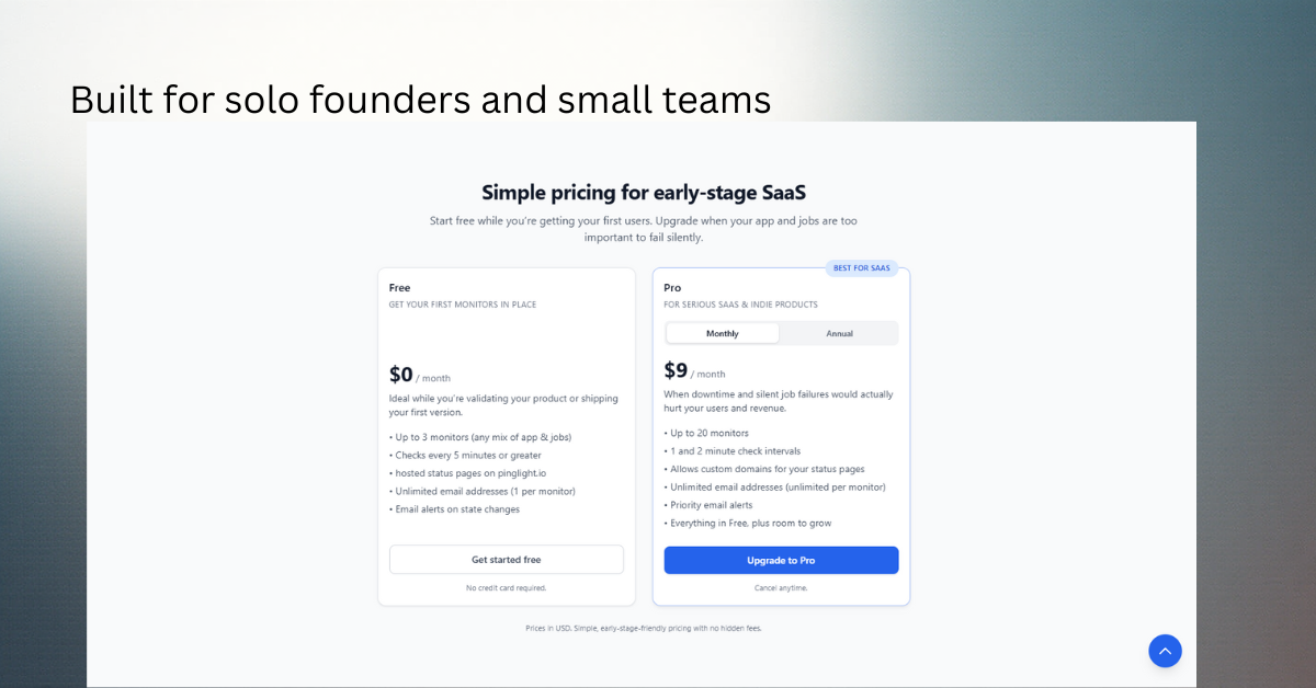 Pinglight.io gallery image