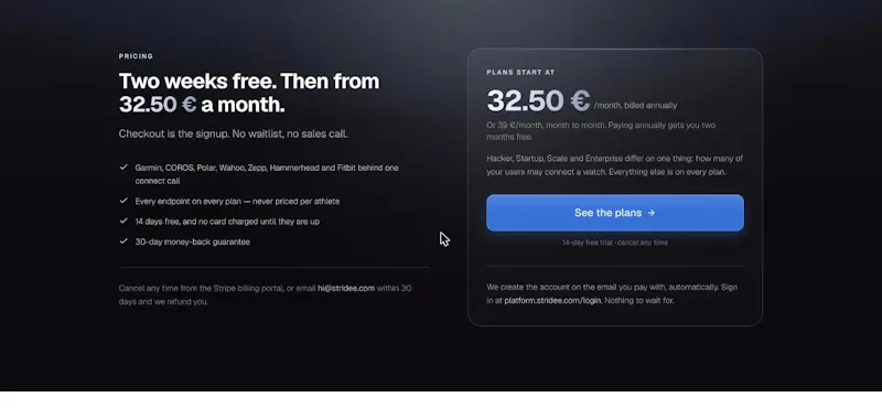 Stridee screenshot 2