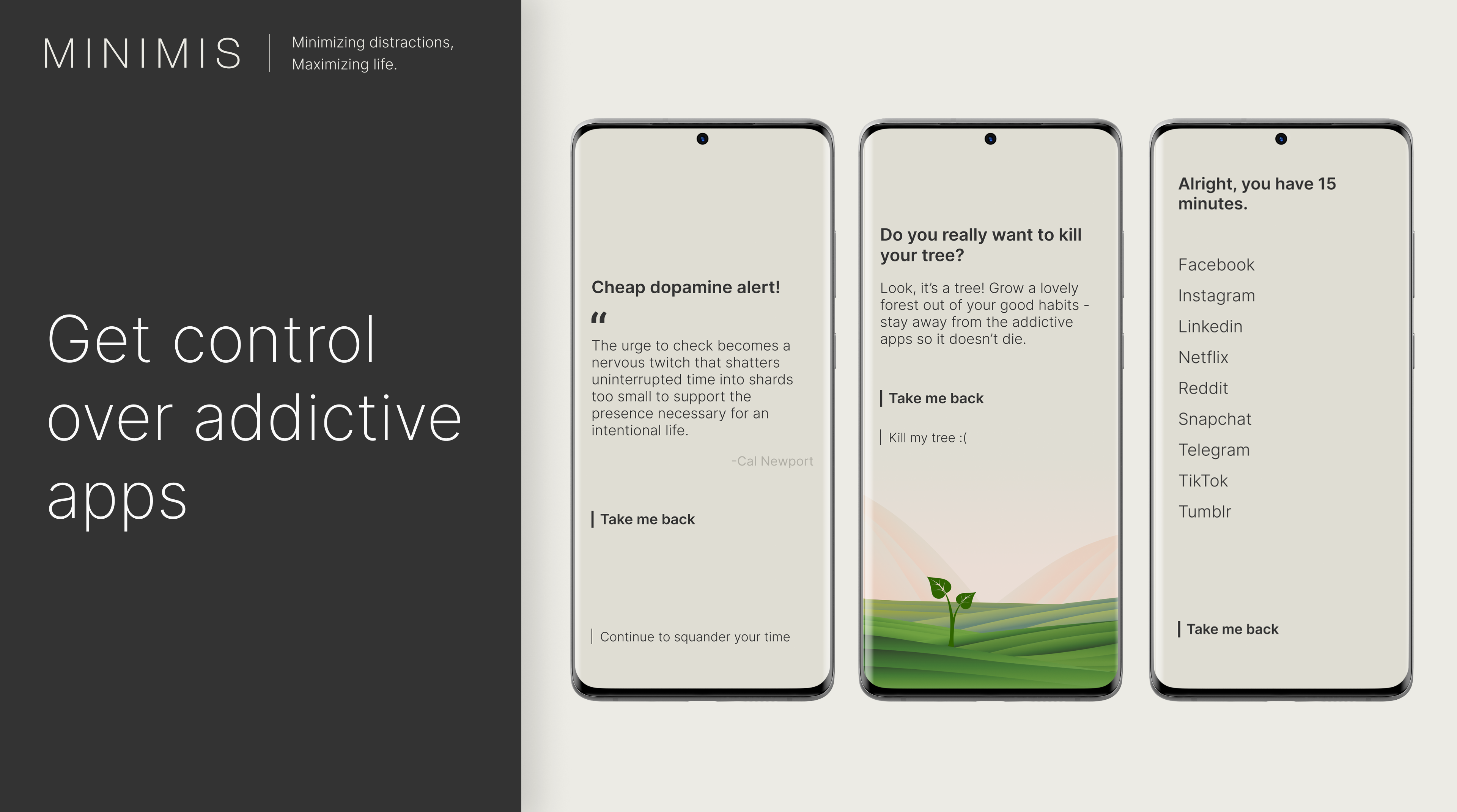 Minimis Launcher - Un'interfaccia telefonica minima per ridurre lo screent media 1
