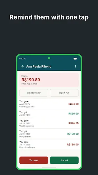 PocketLEdger - Credit Book gallery image