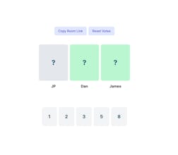 Free & simple planning poker gallery image