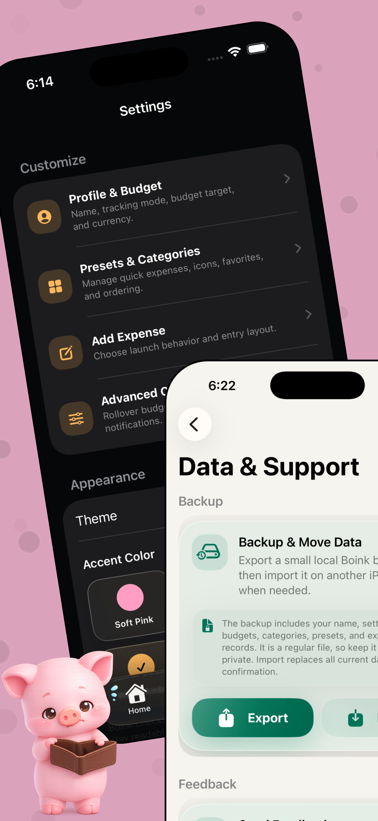 Boink - track spending in 2 taps gallery image