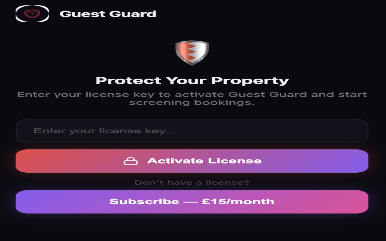 Airbnb Bad Guest Guard gallery image