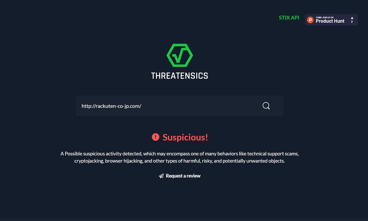 Threatensics gallery image