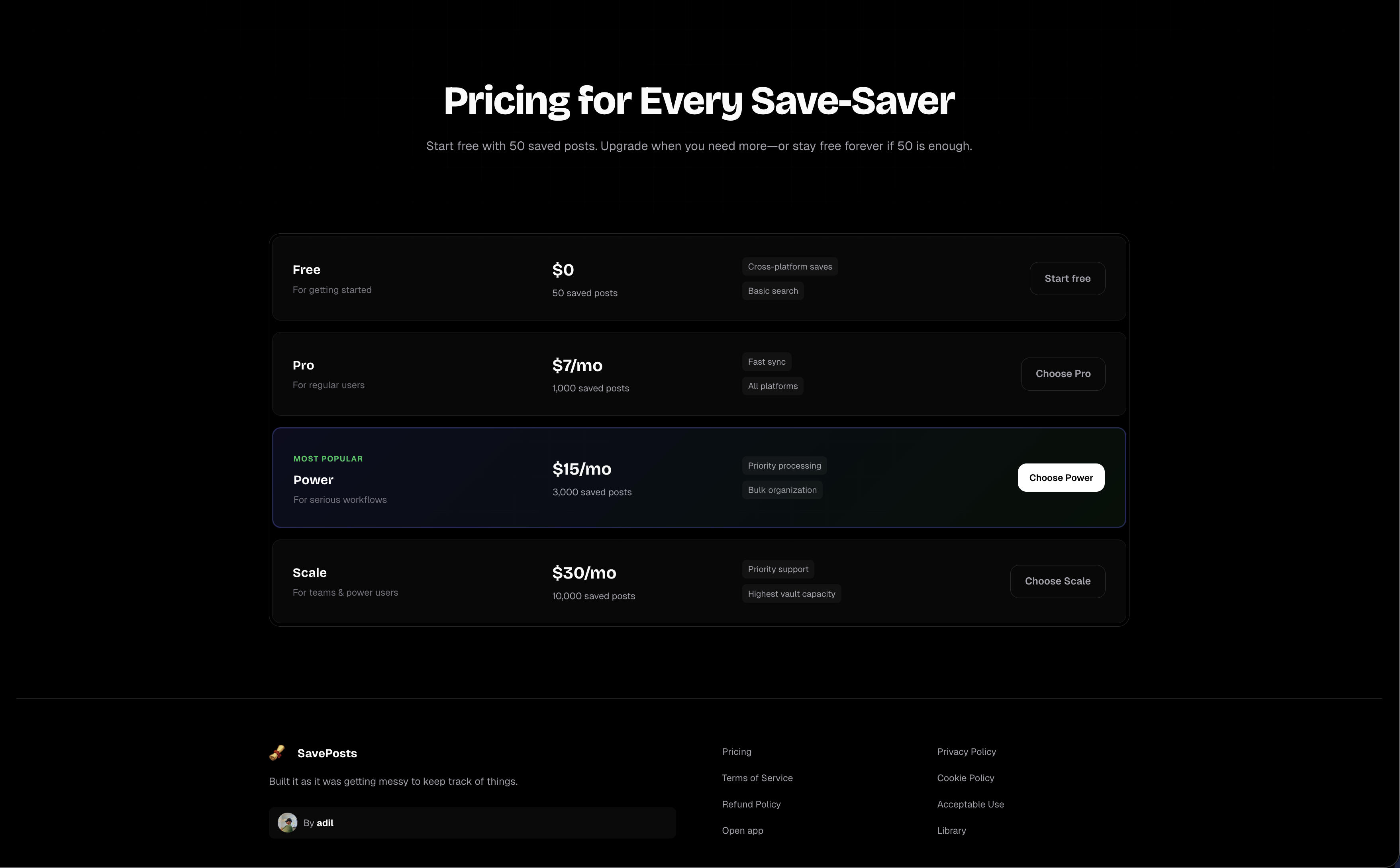SavePosts gallery image