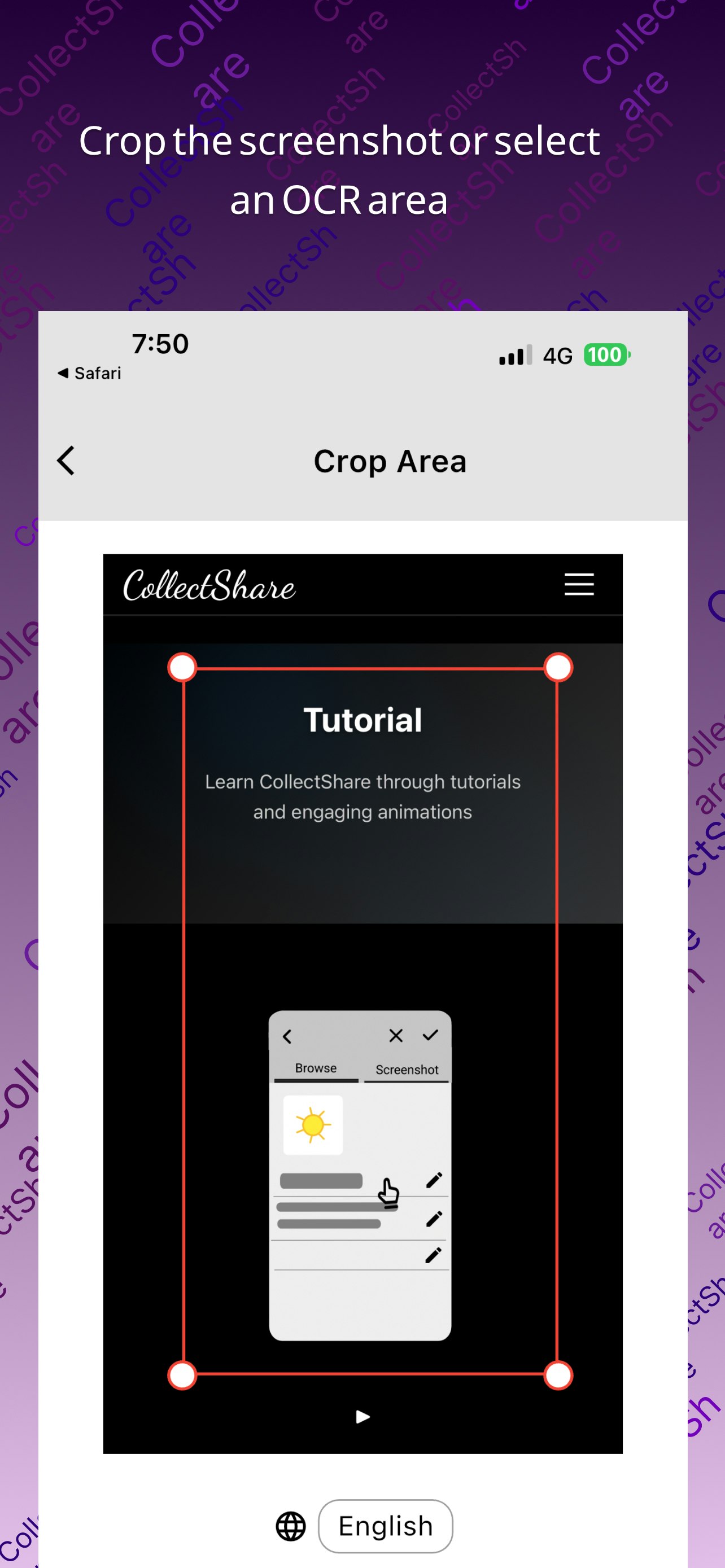 CollectShare - Screenshot 4 showing product features and functionality