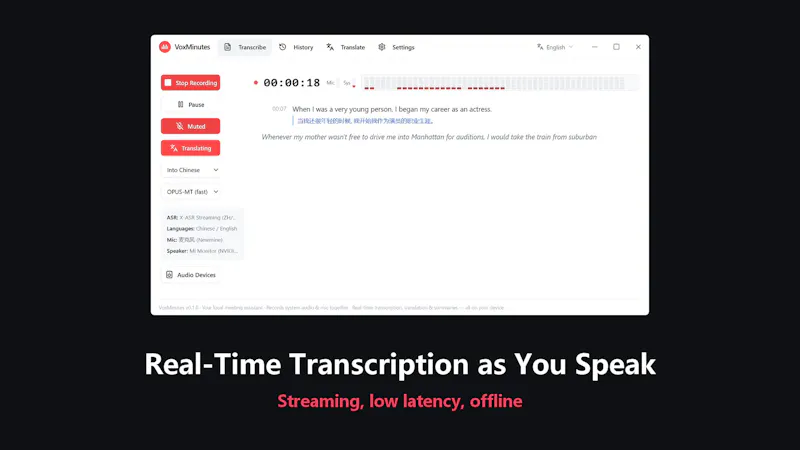 VoxMinutes screenshot 4