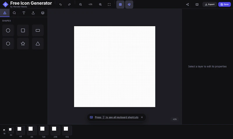 Free Icon Generator — all platforms screenshot 2