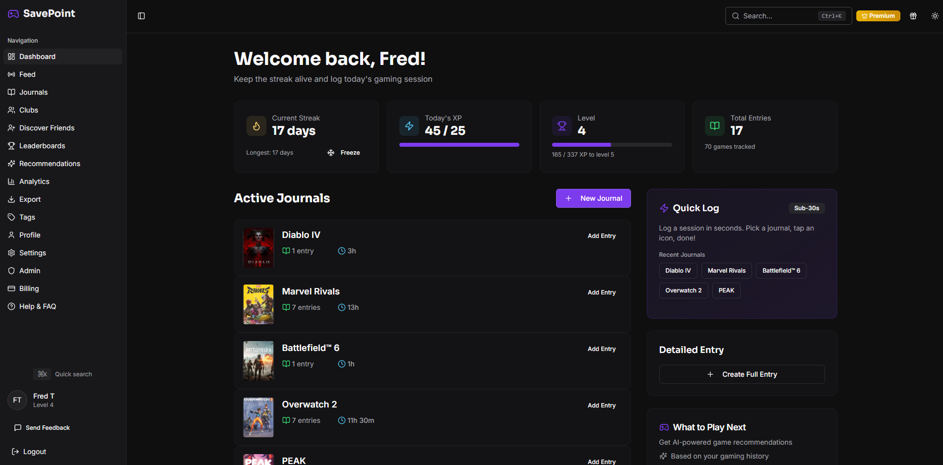 SavePoint - Screenshot 4 showing product features and functionality