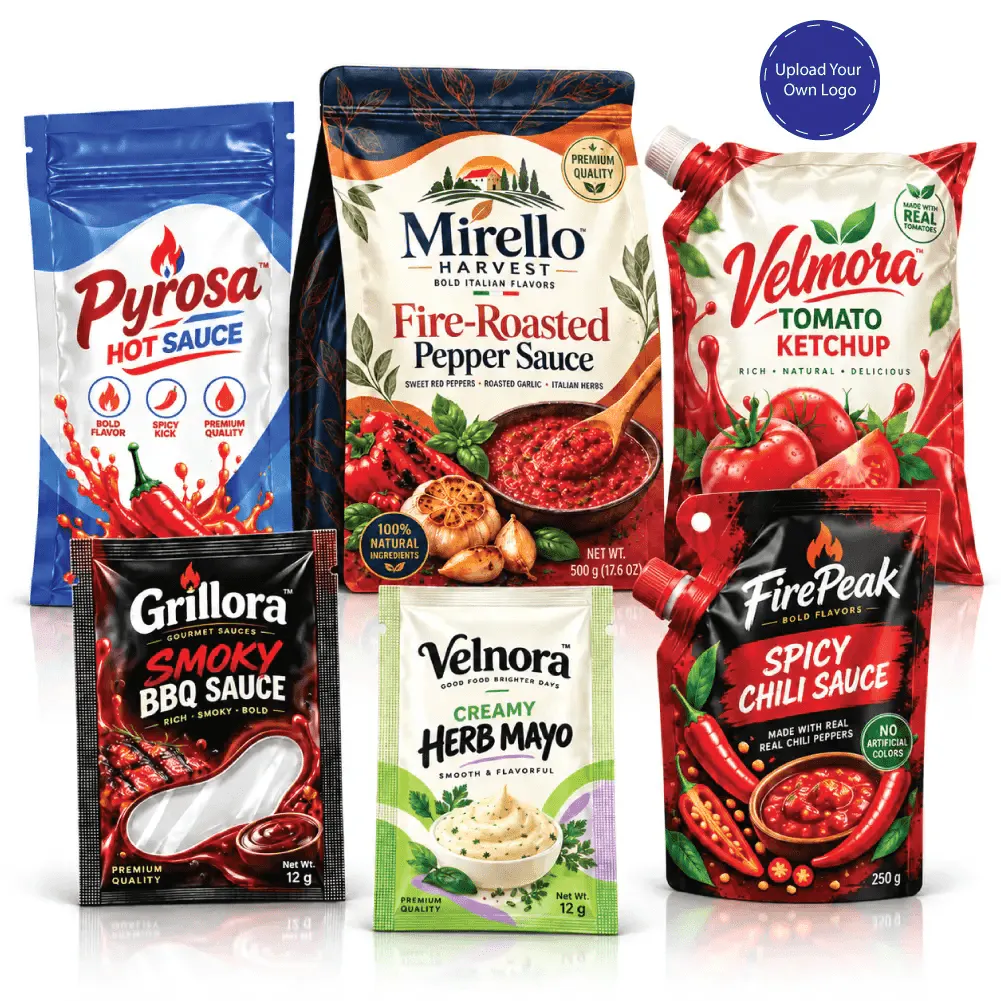 Sauce Pouch Packaging gallery image