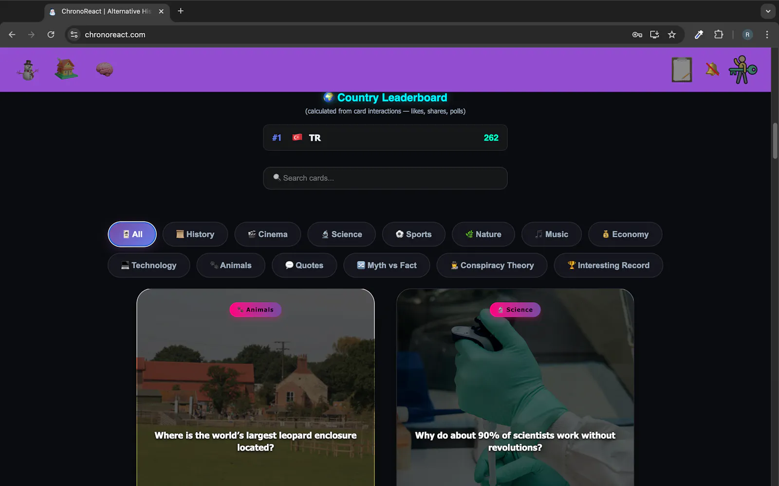ChronoReact screenshot 3