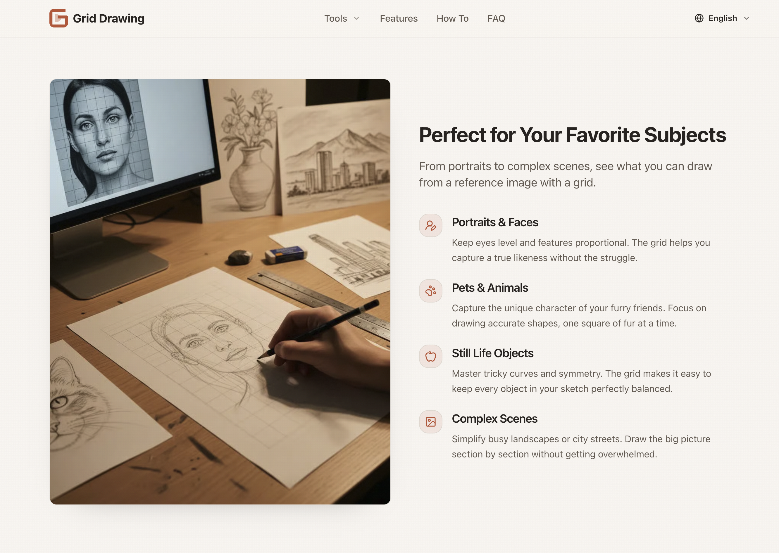 Free Online Grid Maker for Artists - Screenshot 3 showing product features and functionality