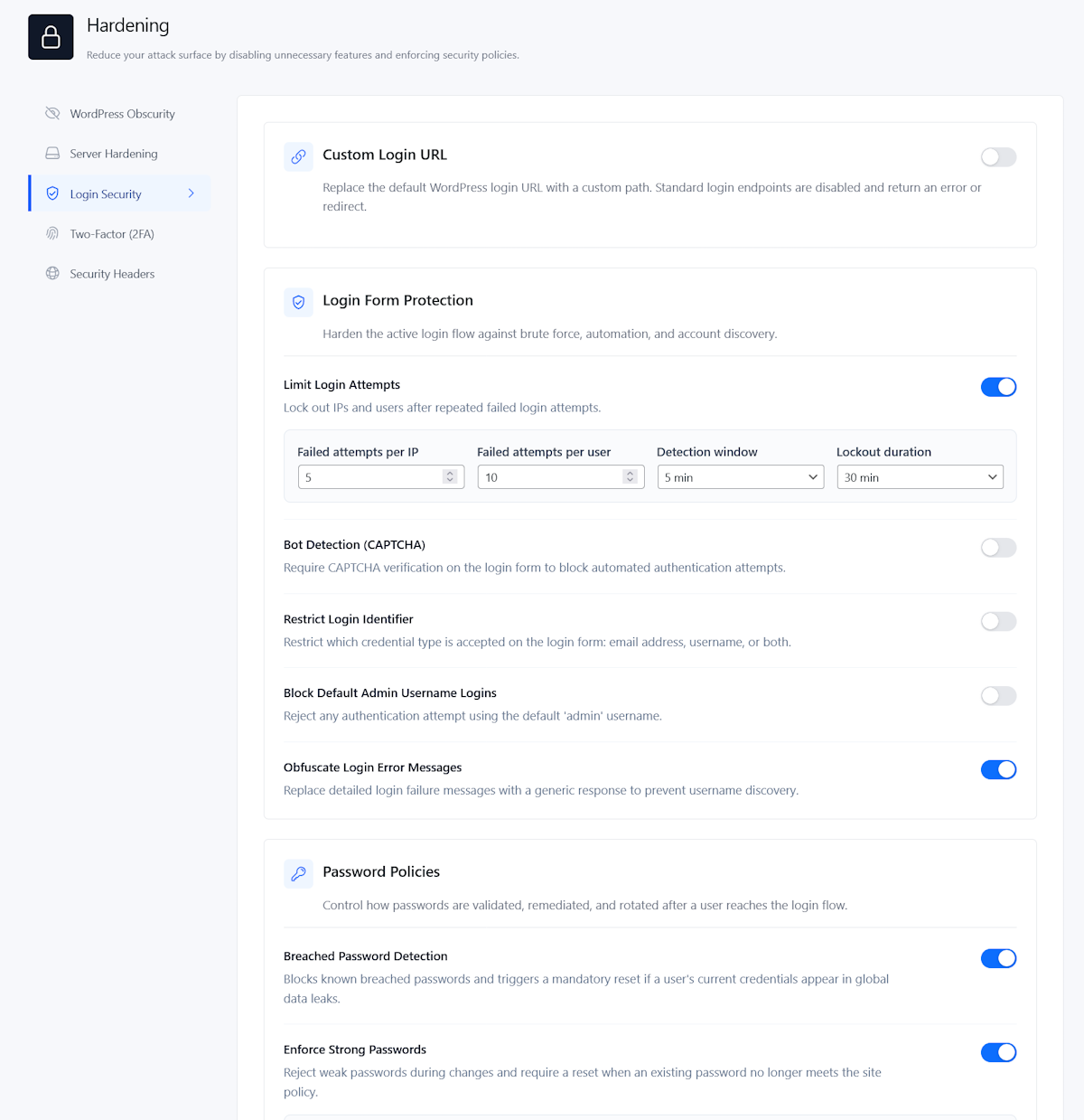 SiteFort – Modern WordPress Security gallery image