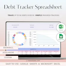 Debt Tracker Spreadsheet gallery image