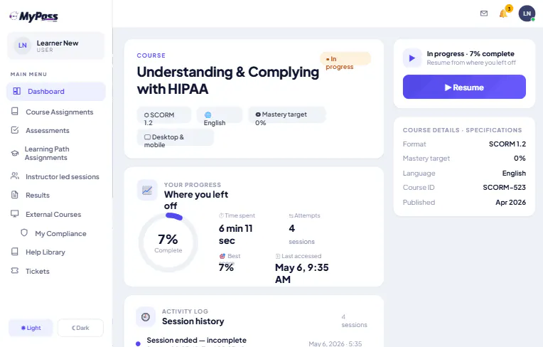 Mypass LMS Community Edition gallery image
