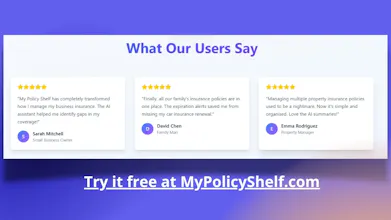 My Policy Shelf gallery image