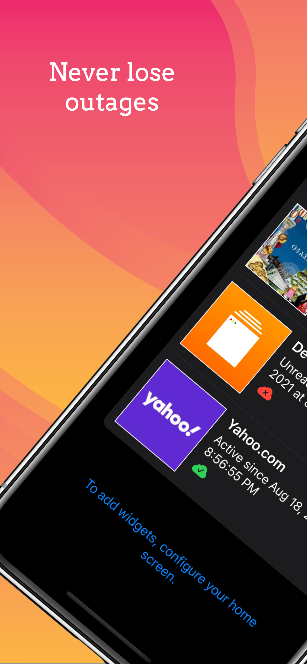 Website Ping Widget | WebMeter gallery image