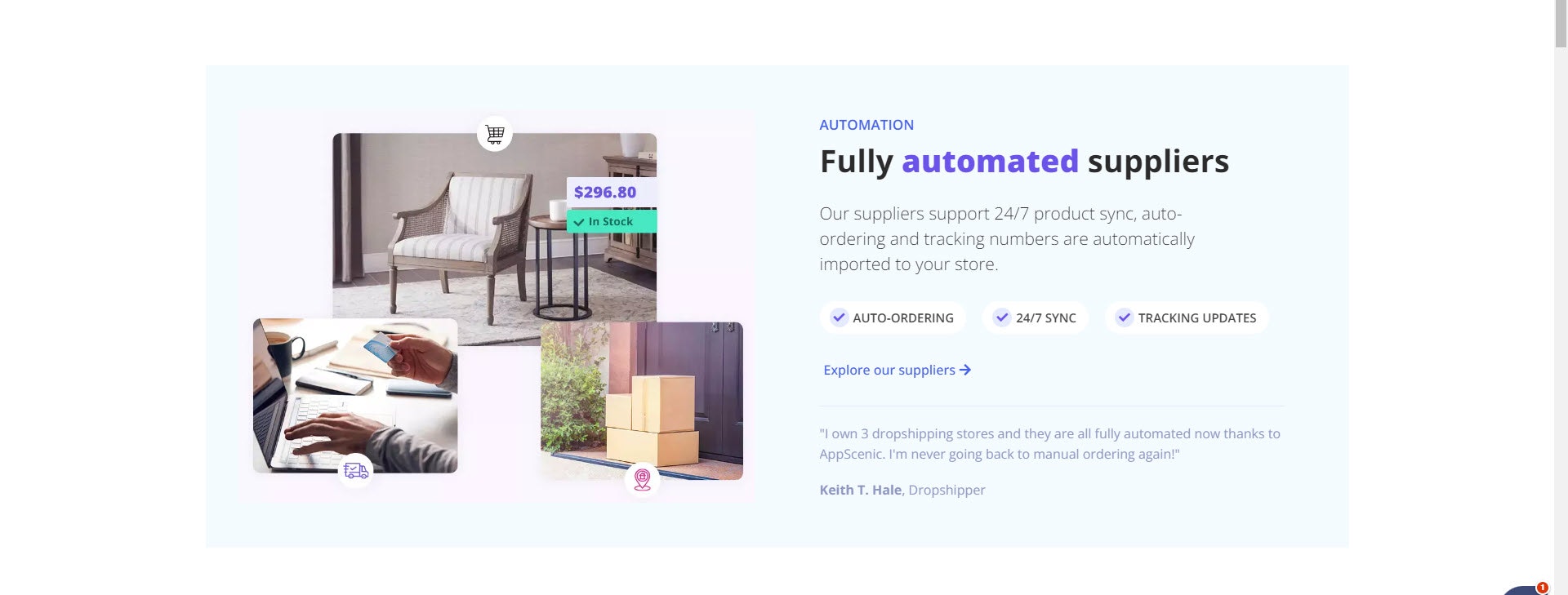 Appscenic - Smart Dropshipping - 1.000.000 Dropshipping -Produkte aus den USA/UK/EU/CAN. Medien 7