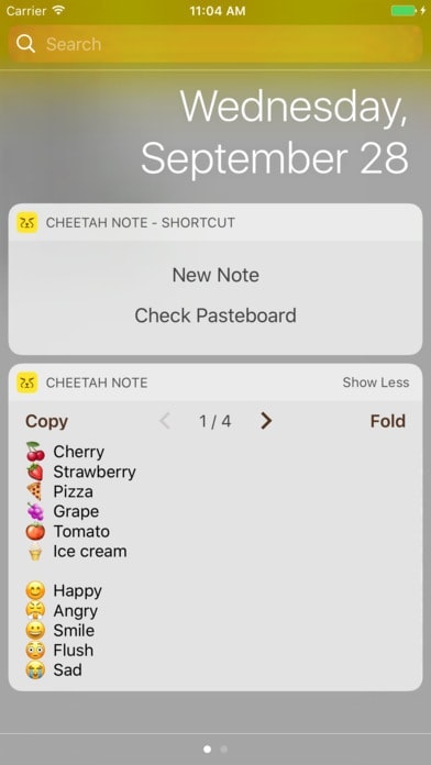 Cheetah Note - Watch & Widget Note gallery image