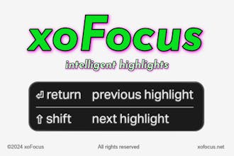 xoFocus Intelligent Highlighter gallery image
