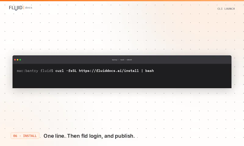 FluidDocs CLI screenshot 7
