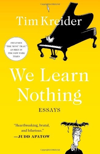 We Learn Nothing: Essays gallery image