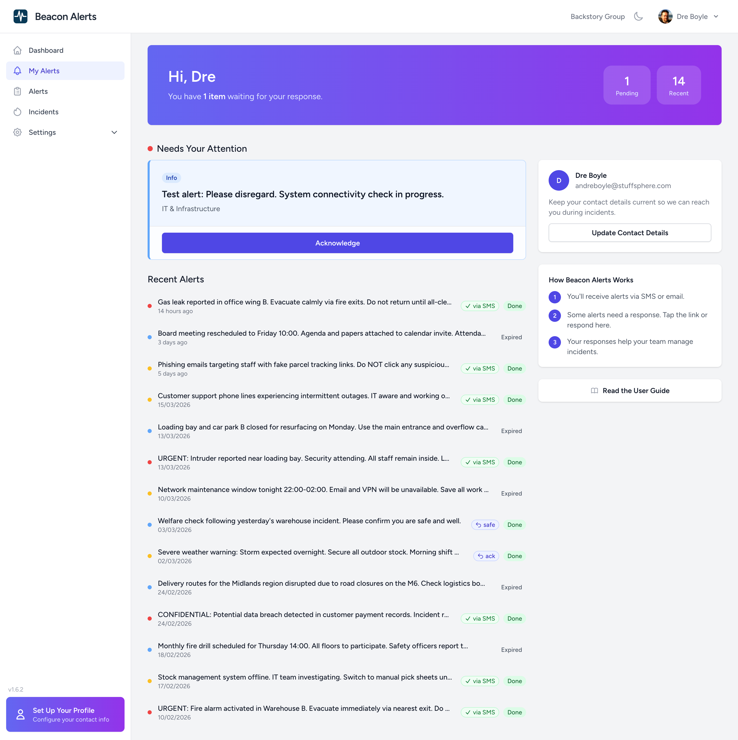 Beacon Alerts gallery image