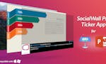 SocialWall Pro Ticker App image