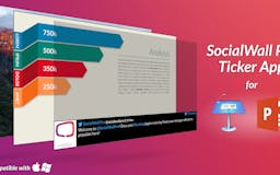SocialWall Pro Ticker App media 3