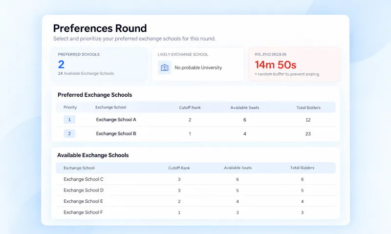 Registro Student Exchange by EDTEX screenshot 2