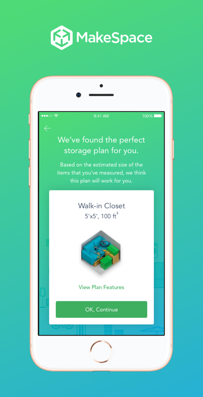 MakeSpace AR Plan Estimator Image