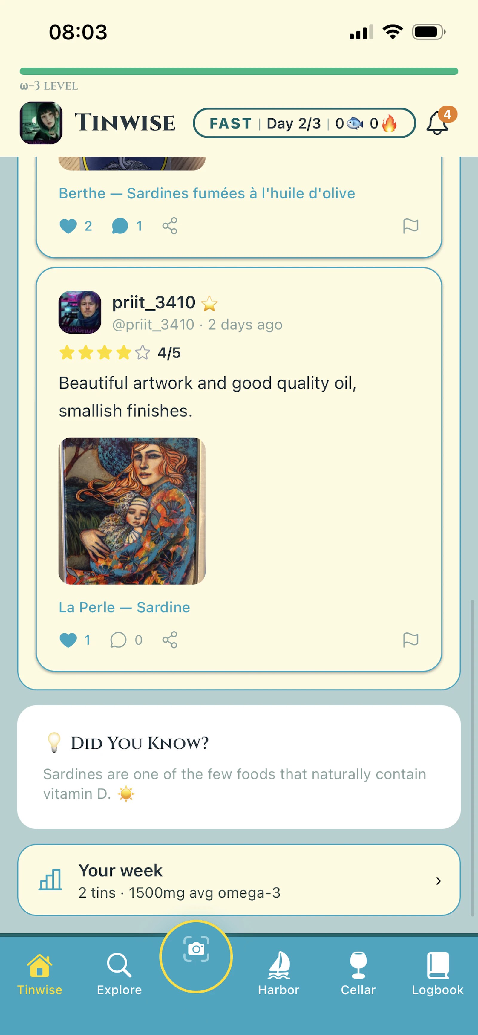 Tinwise — Tinned Fish Journal  screenshot 6