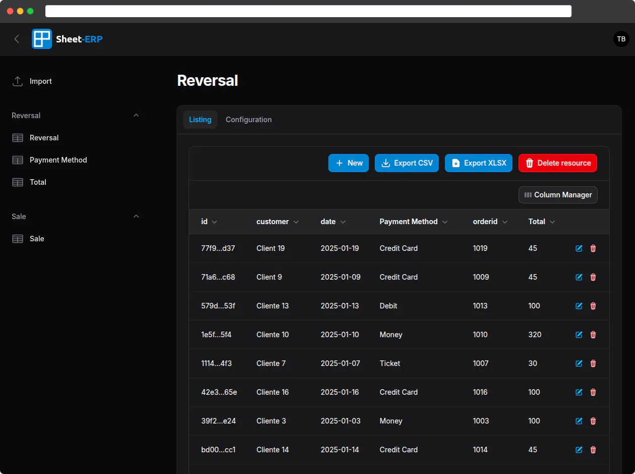 Sheet-ERP gallery image
