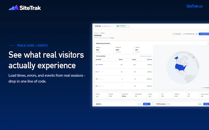 SiteTrak screenshot 4