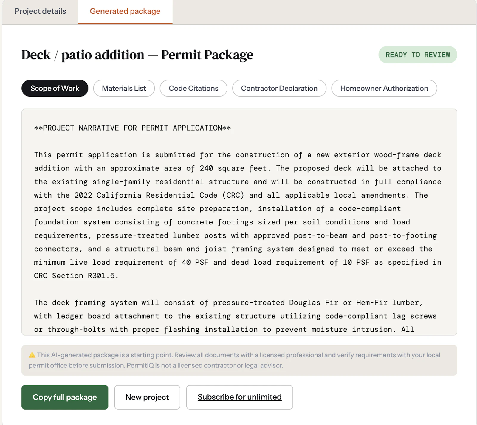 PermitIQ screenshot 4