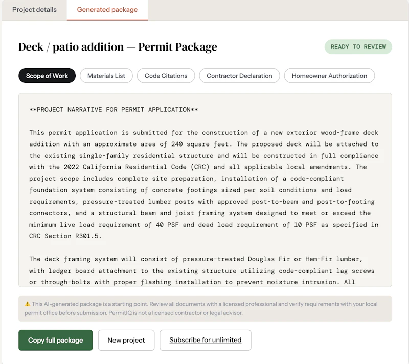 PermitIQ screenshot 4