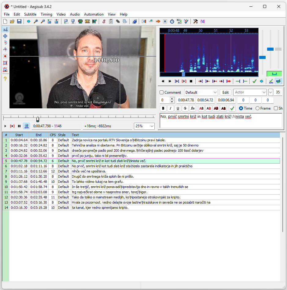 Whisper for Aegisub gallery image
