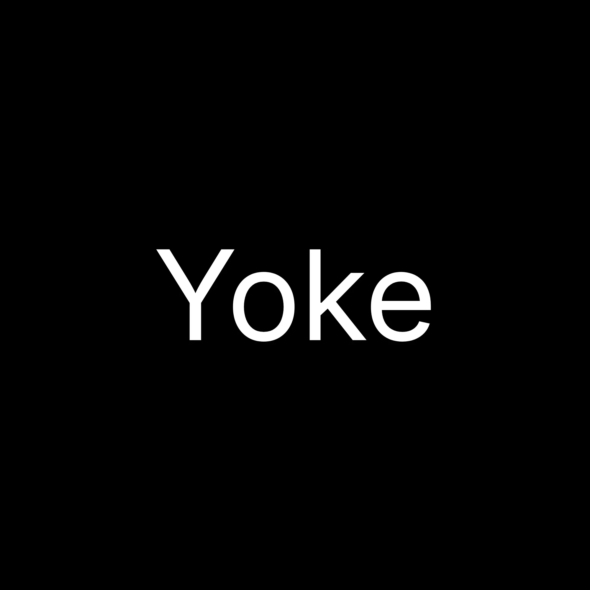 Yoke 제품 배너