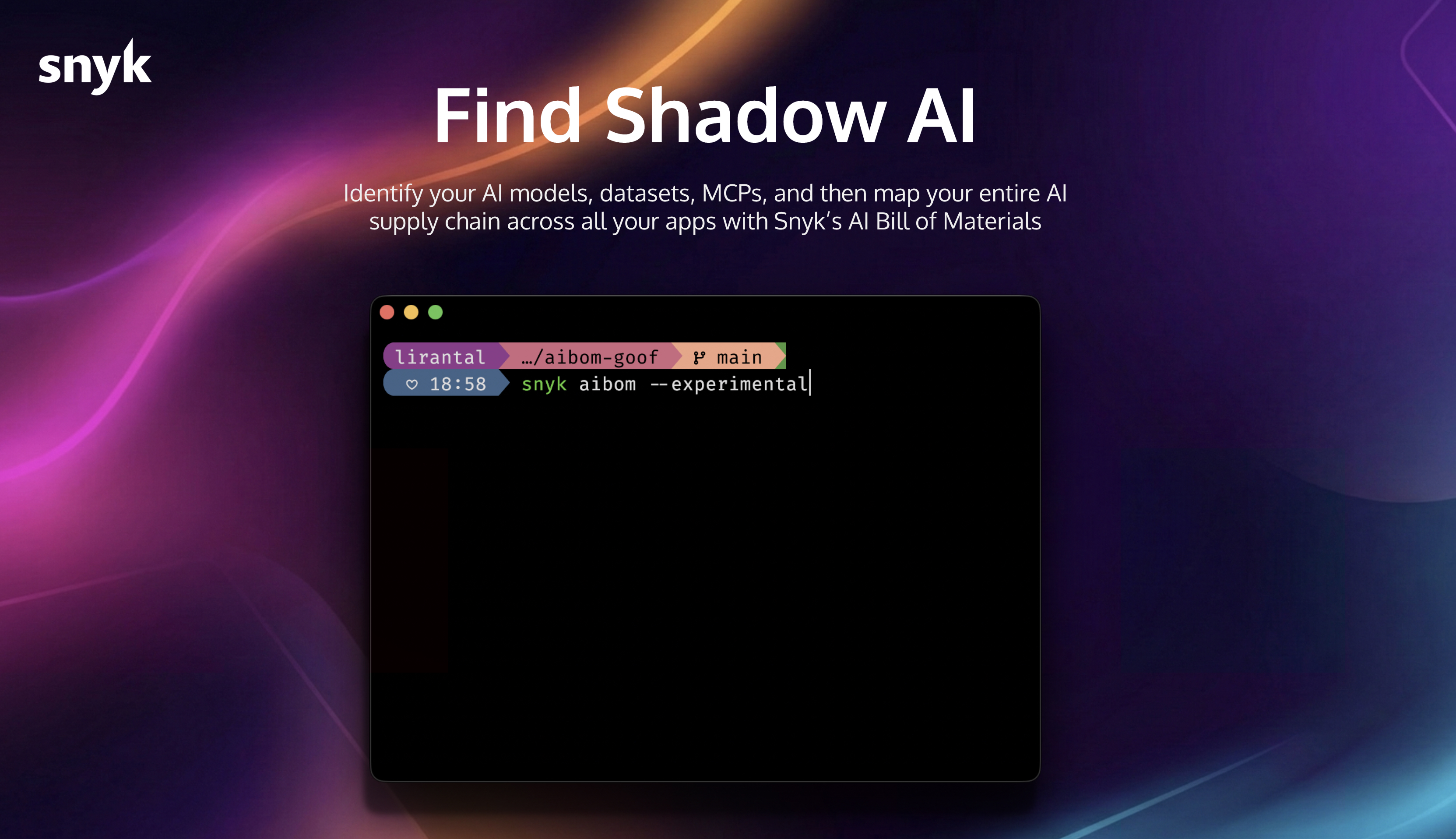 Snyk AI-BOM gallery image