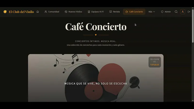 El Club del Vinilo screenshot 1 (video preview)