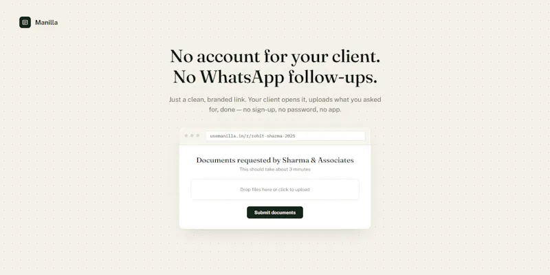 Manilla screenshot 3
