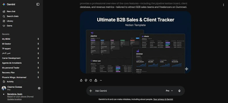 Ultimate B2B Sales & Client Tracker screenshot 1